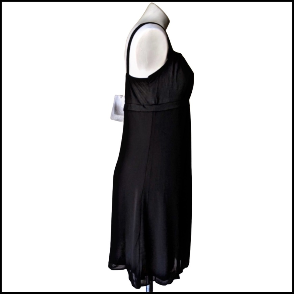 NWT LUCY PARIS BEAD EMBELLISHED LITTLE BLACK DRESS Sz SMALL - Picture 6 of 12